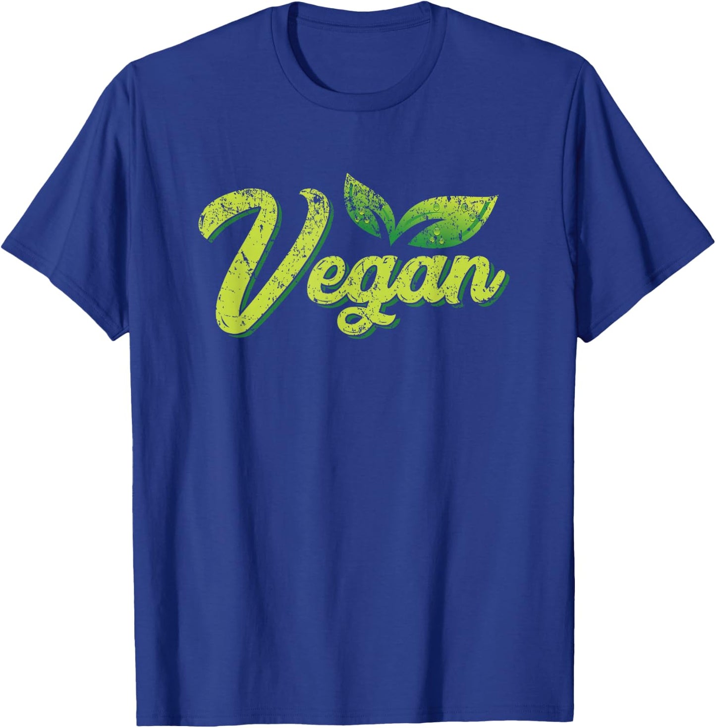 Plant Base Herbivore Go Vegan T-Shirt - T-Shirt | Royal
