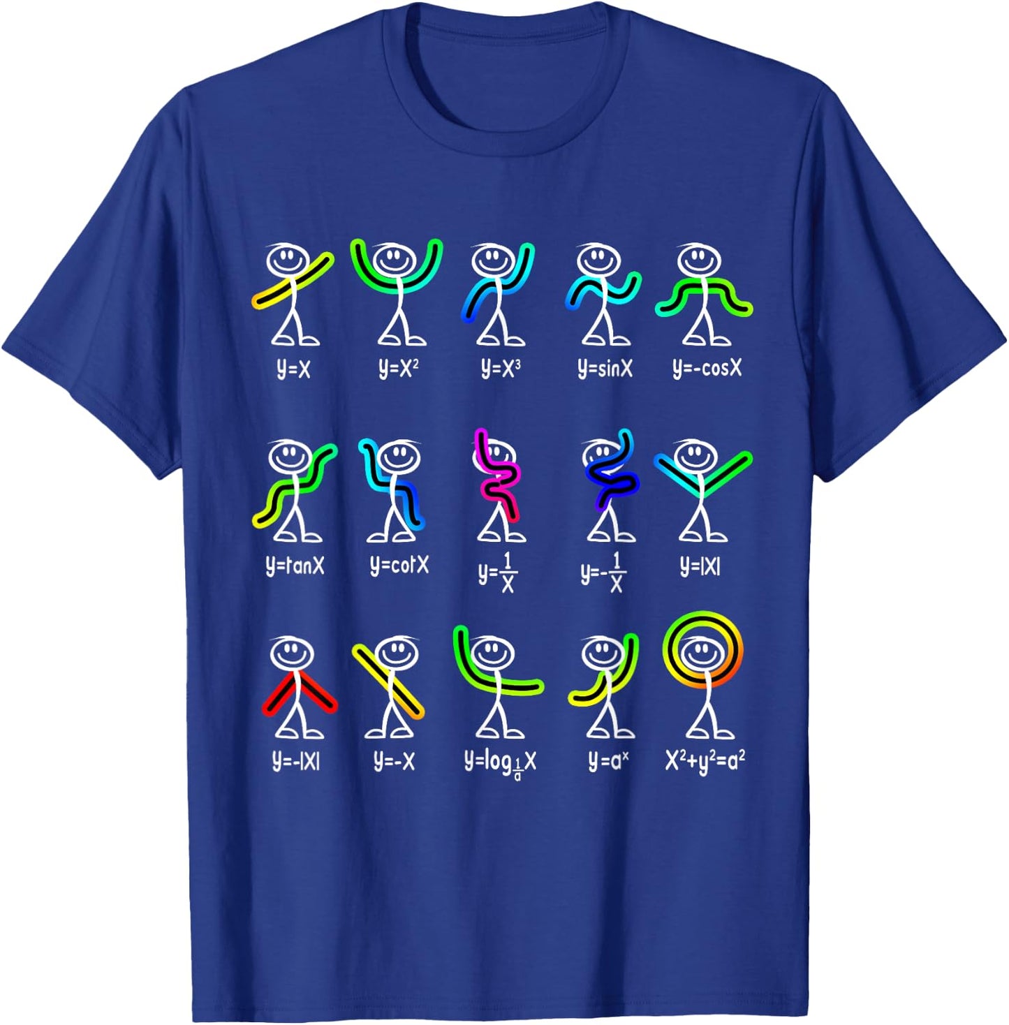 Funny Algebra Dance Function Math Teacher Geek Gift Small T-Shirt - T-Shirt | Royal