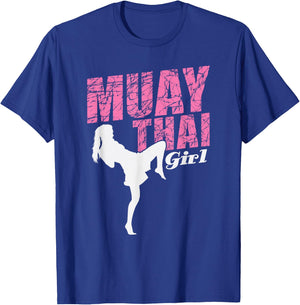Muay Thai Girl T-Shirt - T-Shirt | Royal