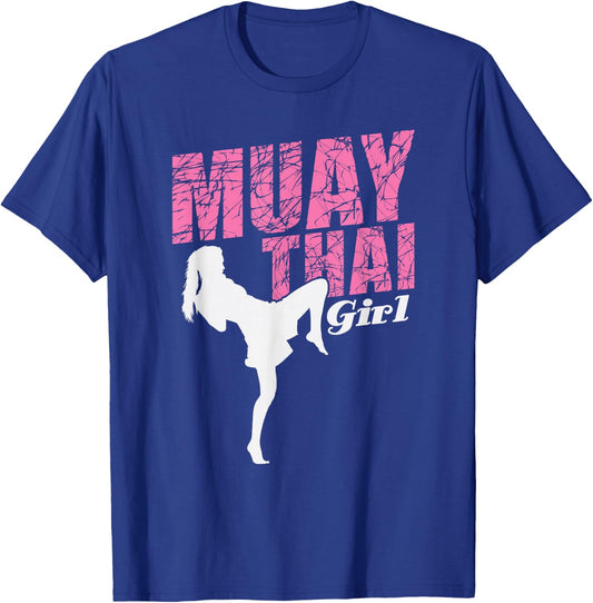 Muay Thai Girl T-Shirt - T-Shirt | Royal