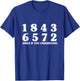 18436572 Smile If You Understand Firing Order V8 Big Block T-Shirt - T-Shirt | Royal