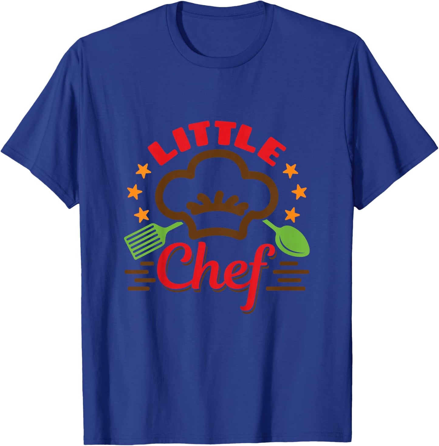 Little Chef Cooking Cook Cute Boy Girl Toddler T-Shirt - T-Shirt | Royal