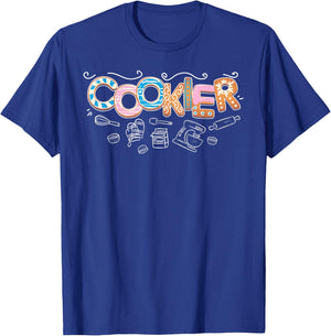 Cookier Cookie Baker Cookie Baking T-Shirt - T-Shirt | Royal