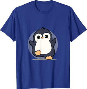 Chibi Penguin Zookeeper kawaii Animal Anime Lover T-Shirt - T-Shirt | Royal