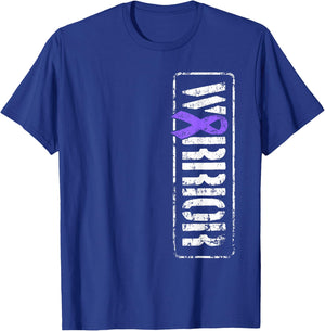 Hodgkins Lymphoma Warrior - Military-Style Awareness T-Shirt - T-Shirt | Royal