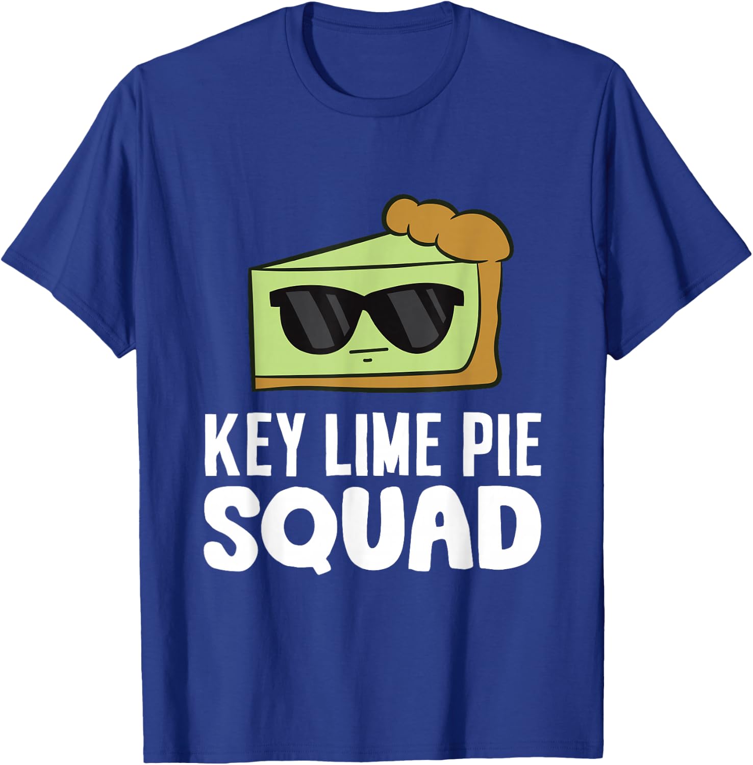 Key Lime Pie Squad Funny Key Lime Pie T-Shirt - T-Shirt | Royal