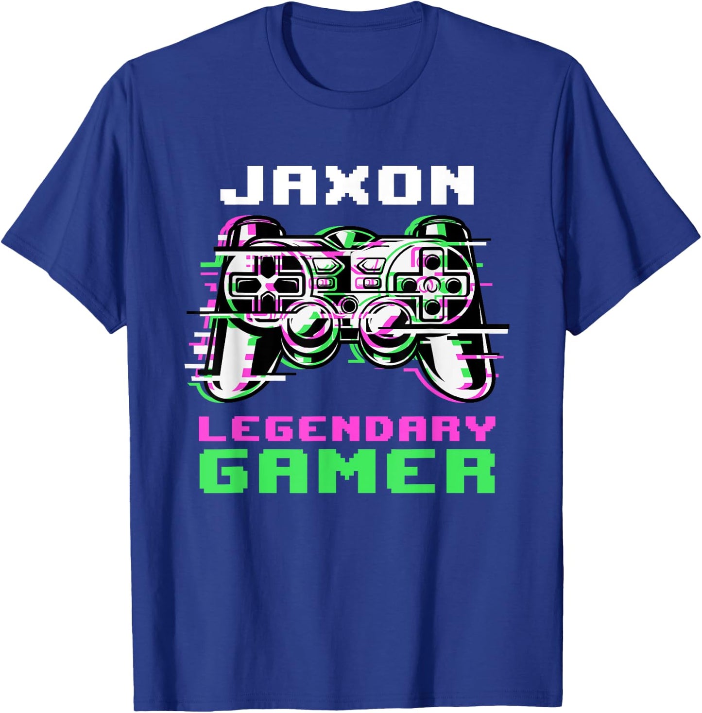 Jaxon - Legendary Gamer - Personalized T-Shirt - T-Shirt | Royal