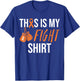 Kidney Cancer Awareness Orange Ribbon T-Shirt - T-Shirt | Royal