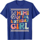 Mimi Of The Birthday Girl Groovy Themed Family Matching T-Shirt - T-Shirt | Royal