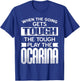 Play the ocarina T-Shirt - T-Shirt | Royal