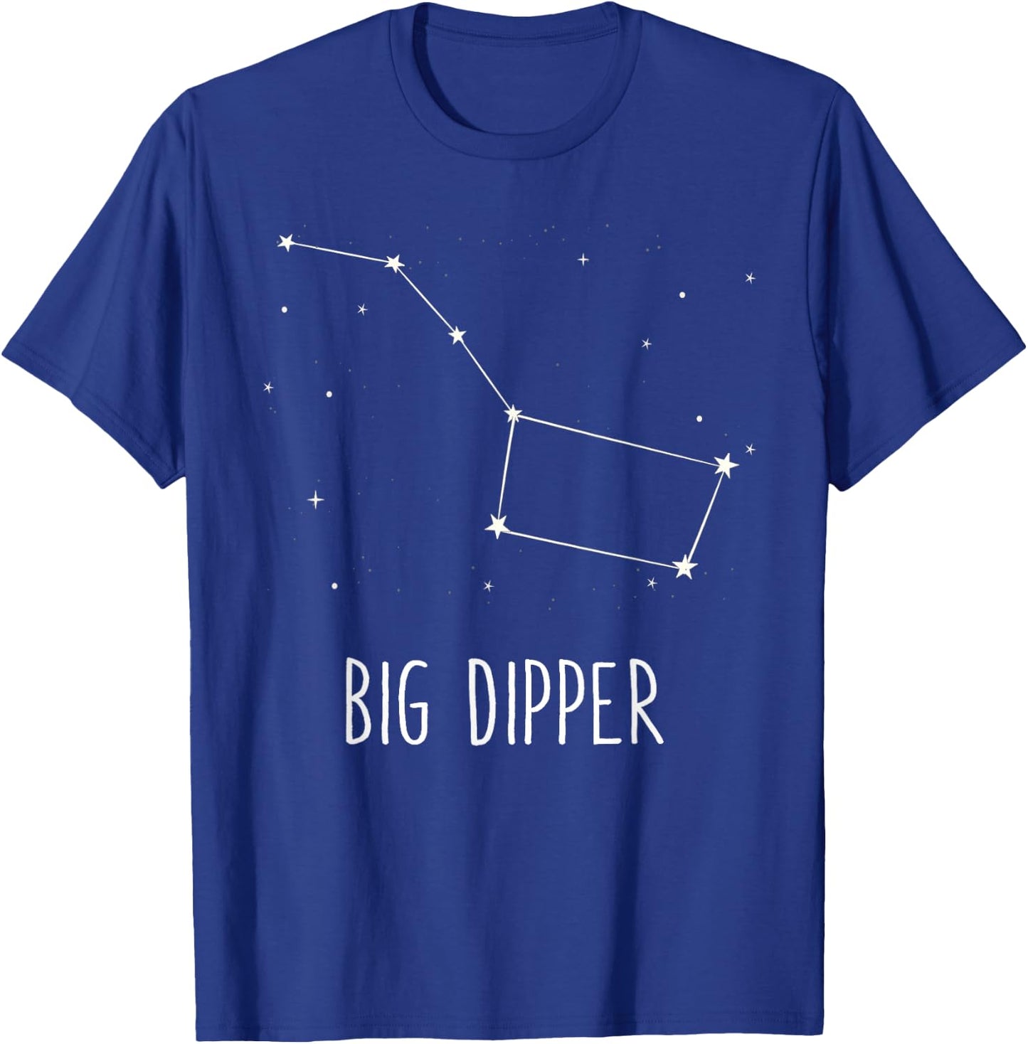 Big Dipper Constellation Cute Space Stargazing Gift T-Shirt - T-Shirt | Royal