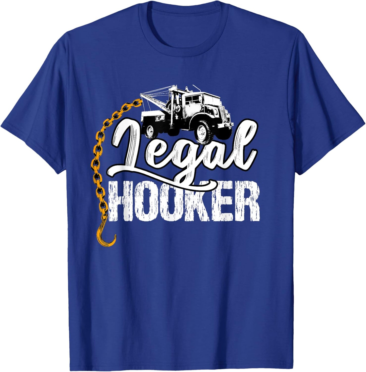 Abschleppwagenfahrer Geschenke Tow Truck Driver T-Shirt - T-Shirt | Royal