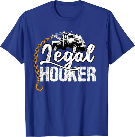 Abschleppwagenfahrer Geschenke Tow Truck Driver T-Shirt - T-Shirt | Royal