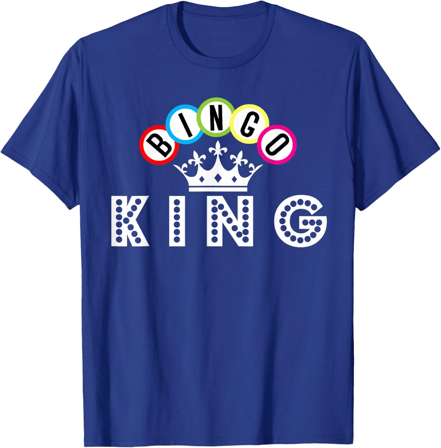 Bingo King T-Shirt - T-Shirt | Royal