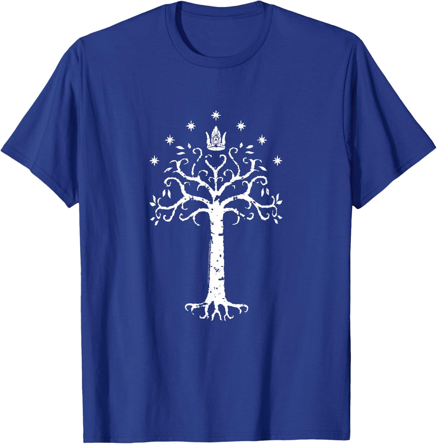 The Lord of The Rings Gondor Tree Illustration Fantasy Movie T-Shirt - T-Shirt | Royal
