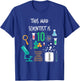 Mad Scientist Is 10 Years Old Funny Science Birthday T Shirt T-Shirt - T-Shirt | Royal