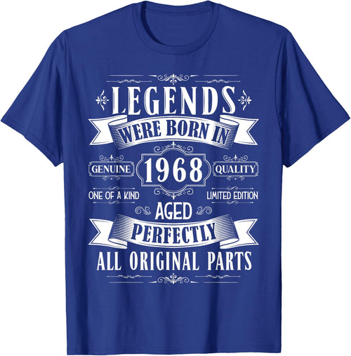 Legends Born In 1968 57th Birthday 57 Years Old Bday Men