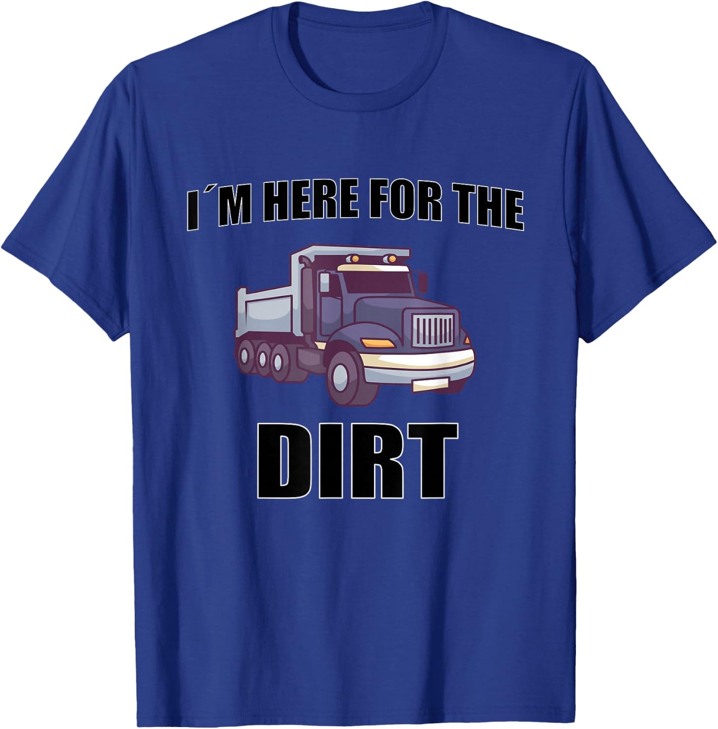 Dump Truck T-Shirt - T-Shirt | Royal