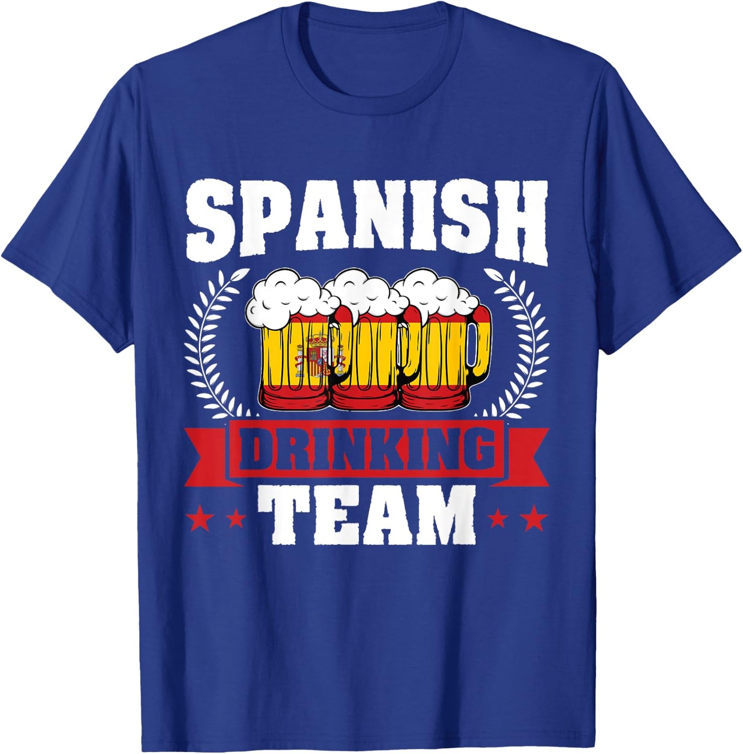 Spanish drinking team Spain T-Shirt - T-Shirt | Royal