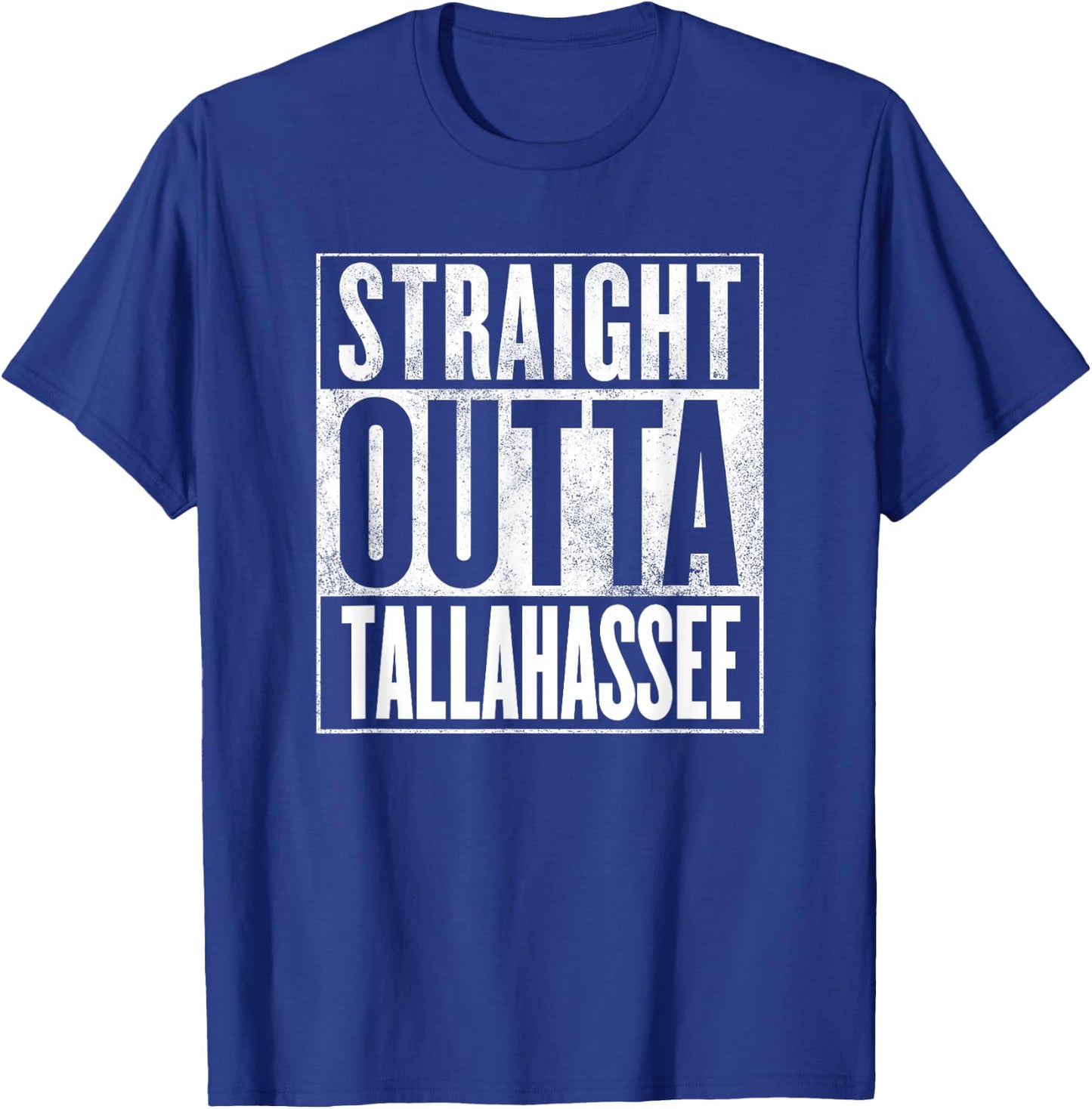 Tallahassee Apparel - Straight Outta Tallahassee T-Shirt - T-Shirt | Royal
