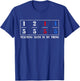 One Fifth Two Fifth Red Fifth Blue Fifth Math T-Shirt - T-Shirt | Royal