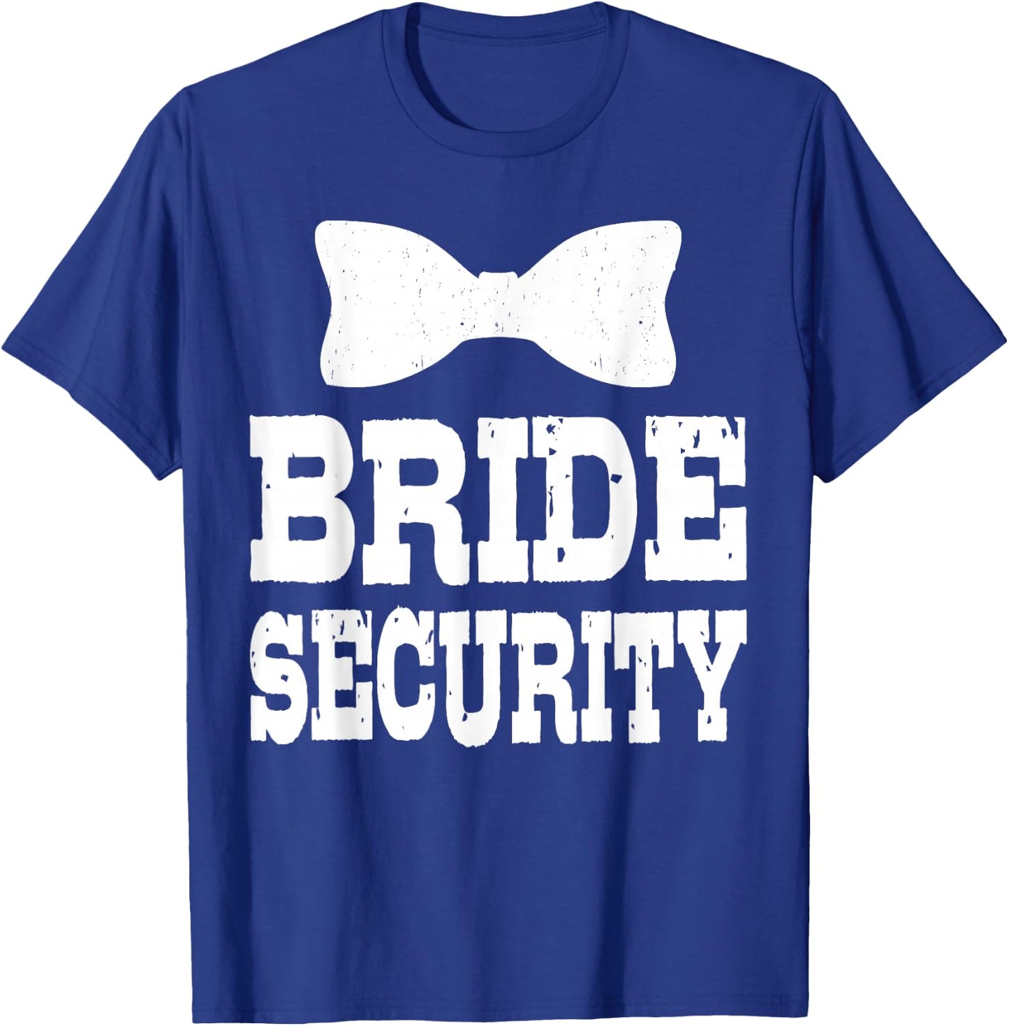 Bachelorette Bride Security Funny Kids Wedding Party Married T-Shirt - T-Shirt | Royal