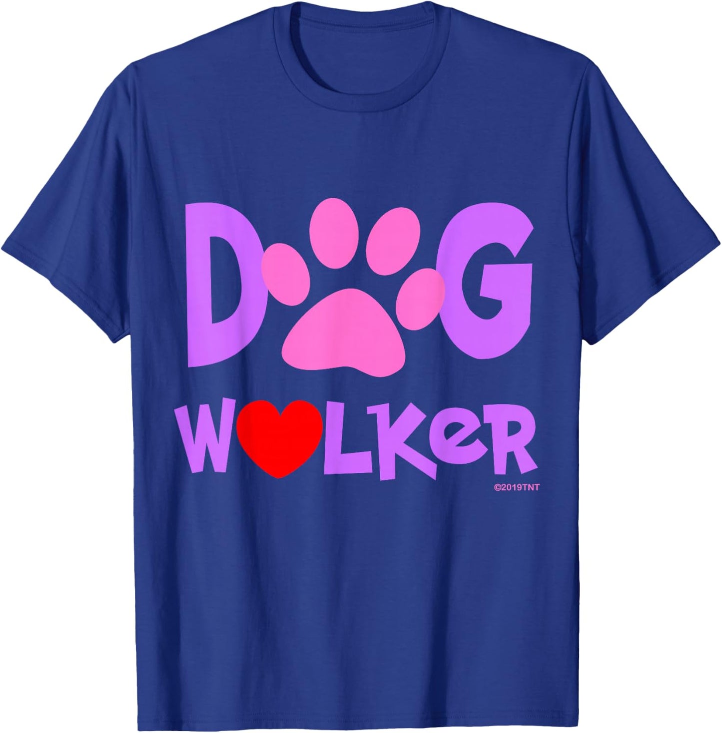 Official Dog Walker T-Shirt - T-Shirt | Royal