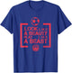 Look Like A Beauty Play Like A Beast Soccer T-Shirt - T-Shirt | Royal