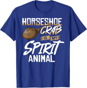 Horseshoe Crab Xiphosura Blood Eggs Fossil T-Shirt - T-Shirt | Royal