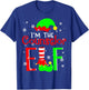 I'm The Counselor ELF Funny Christmas Elf Matching Family T-Shirt - T-Shirt | Royal