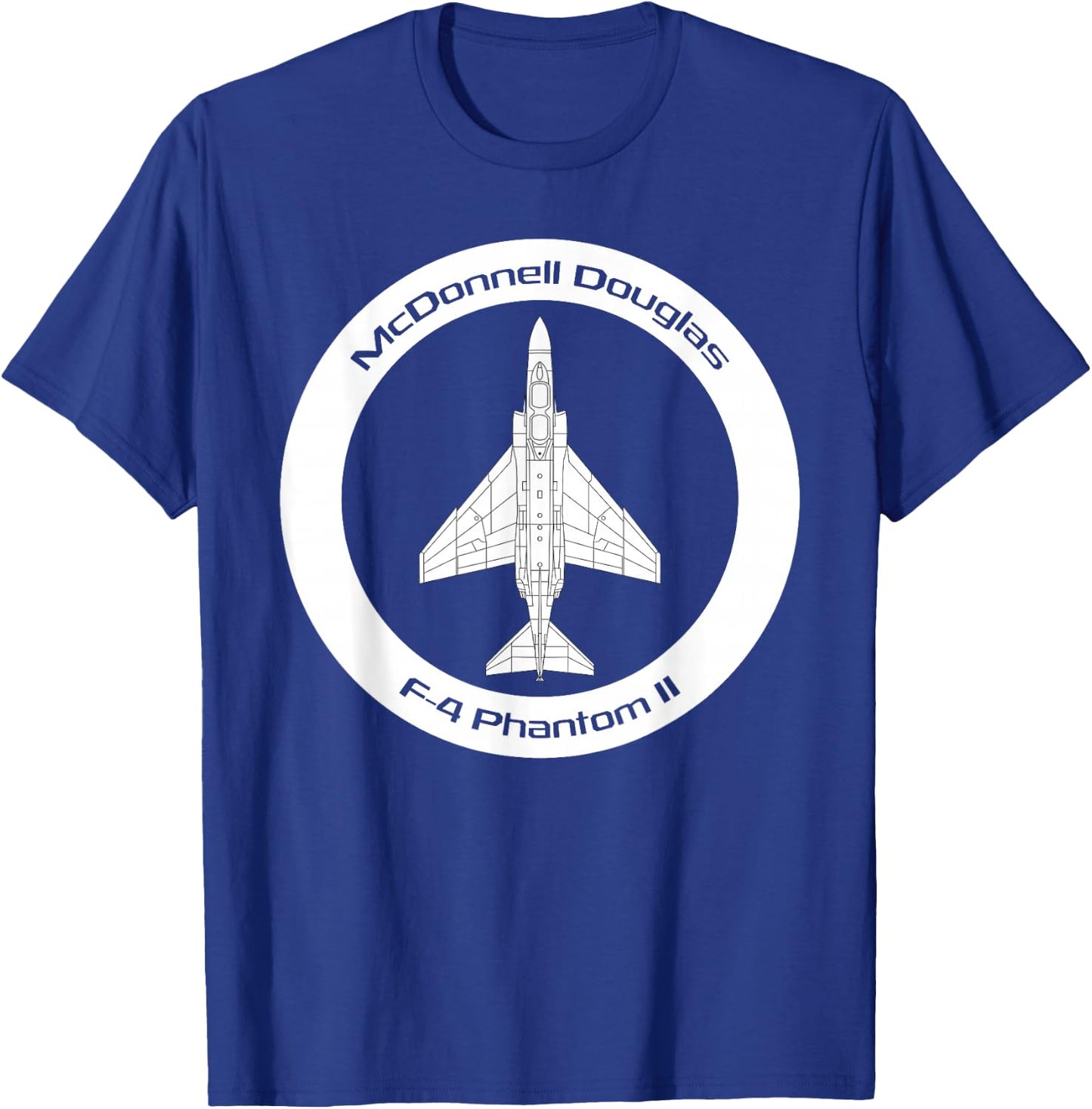 McDonnell Douglas F-4 Phantom II T-Shirt - T-Shirt | Royal