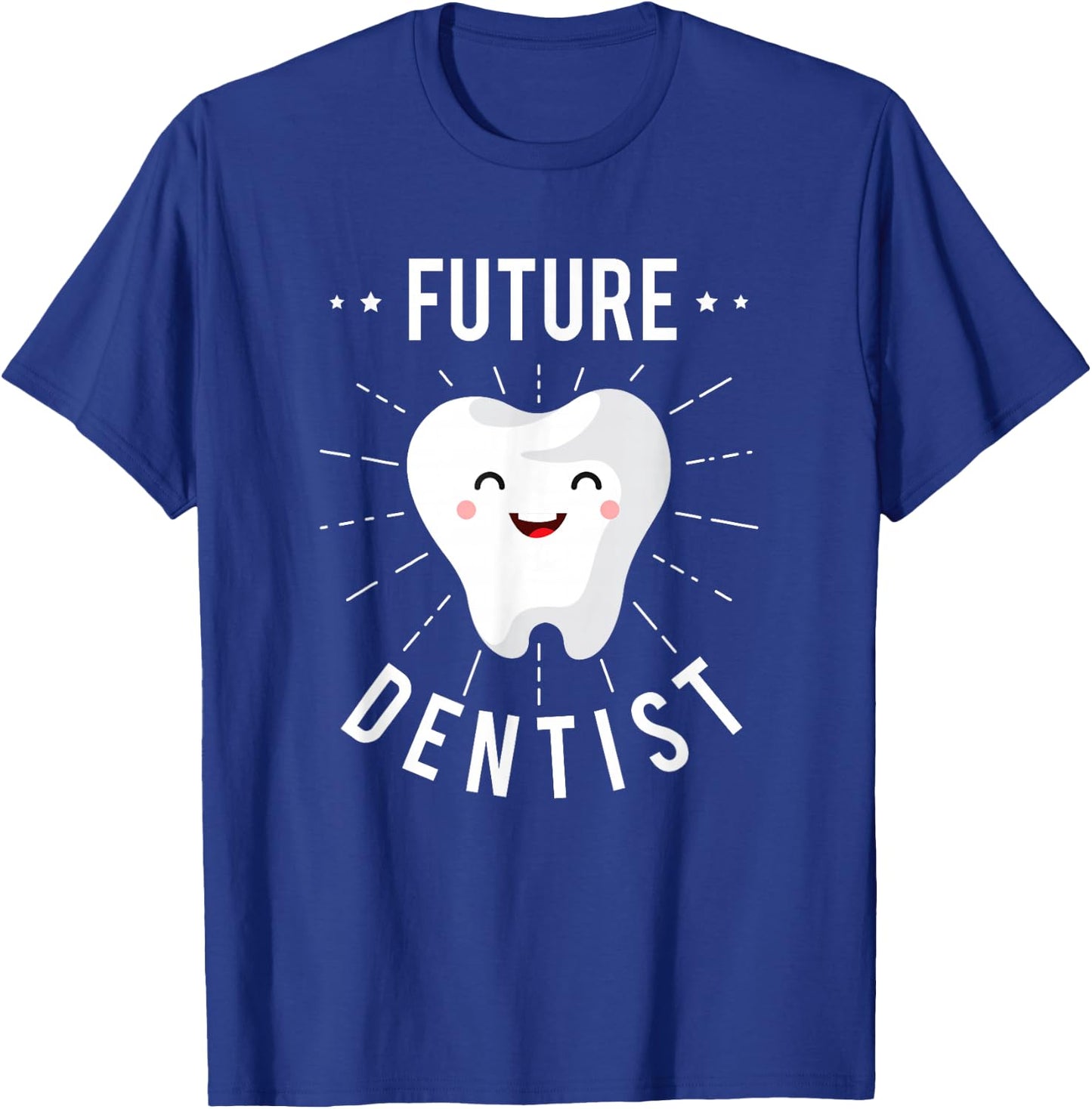 Future dentist Gifts for a Dental worker funny dentist teeth T-Shirt - T-Shirt | Royal