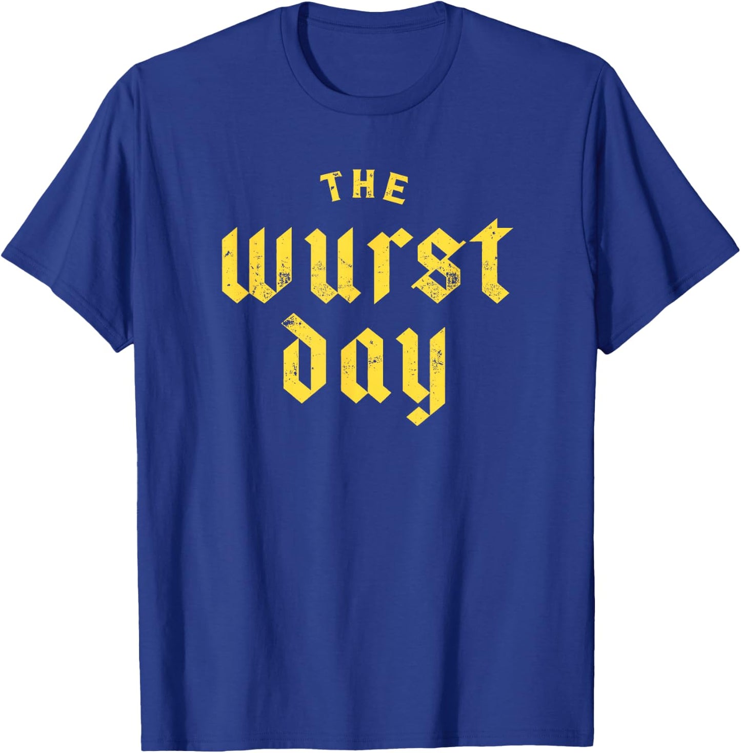 Bratwurst Sausage Oktoberfest Fest Wurst Day Funny T-Shirt - T-Shirt | Royal