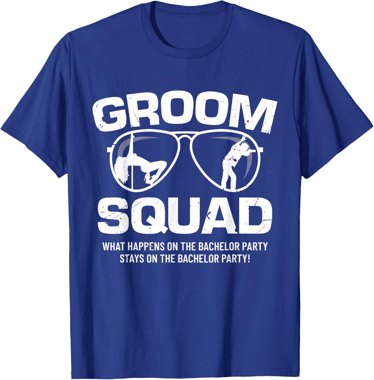 Groom Squad | Bucks Groom Groomsmen | Bachelor Party T-Shirt - T-Shirt | Royal