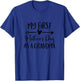 My First Mother's Day as a Grandma Shirt | New Grandma Gift T-Shirt - T-Shirt | Royal