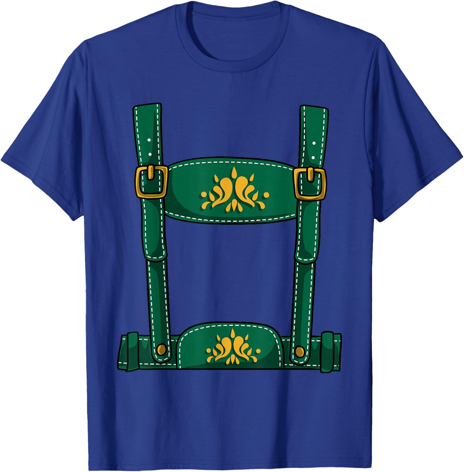 Oktoberfest Lederhosen Halloween Costume T-Shirt - T-Shirt | Royal