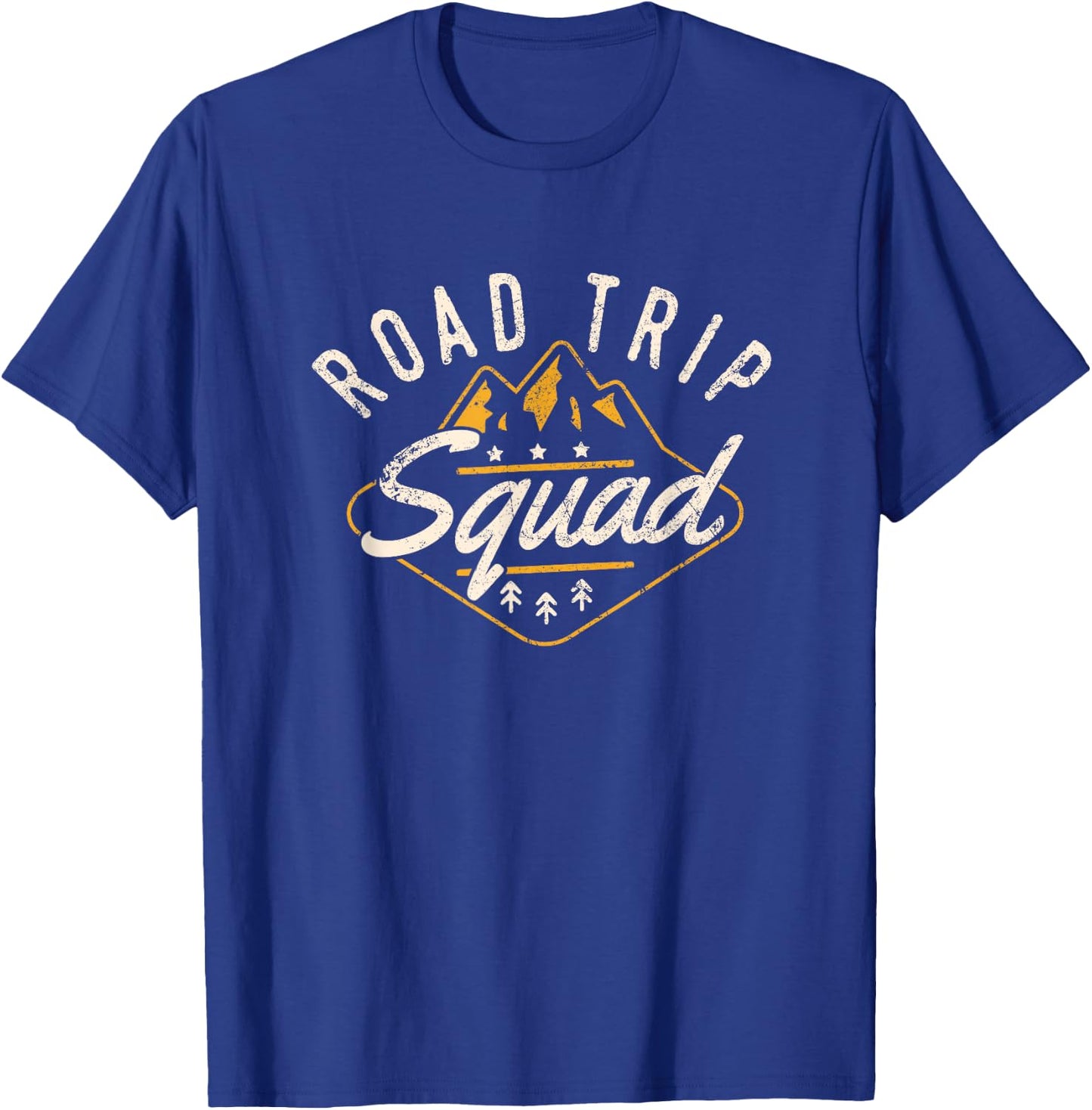 Road Trip Squad Shirt Hiking Camping Travel Men Women T-Shirt - T-Shirt | Royal