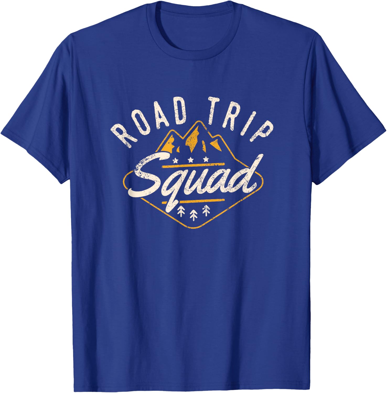 Road Trip Squad Shirt Hiking Camping Travel Men Women T-Shirt - T-Shirt | Royal
