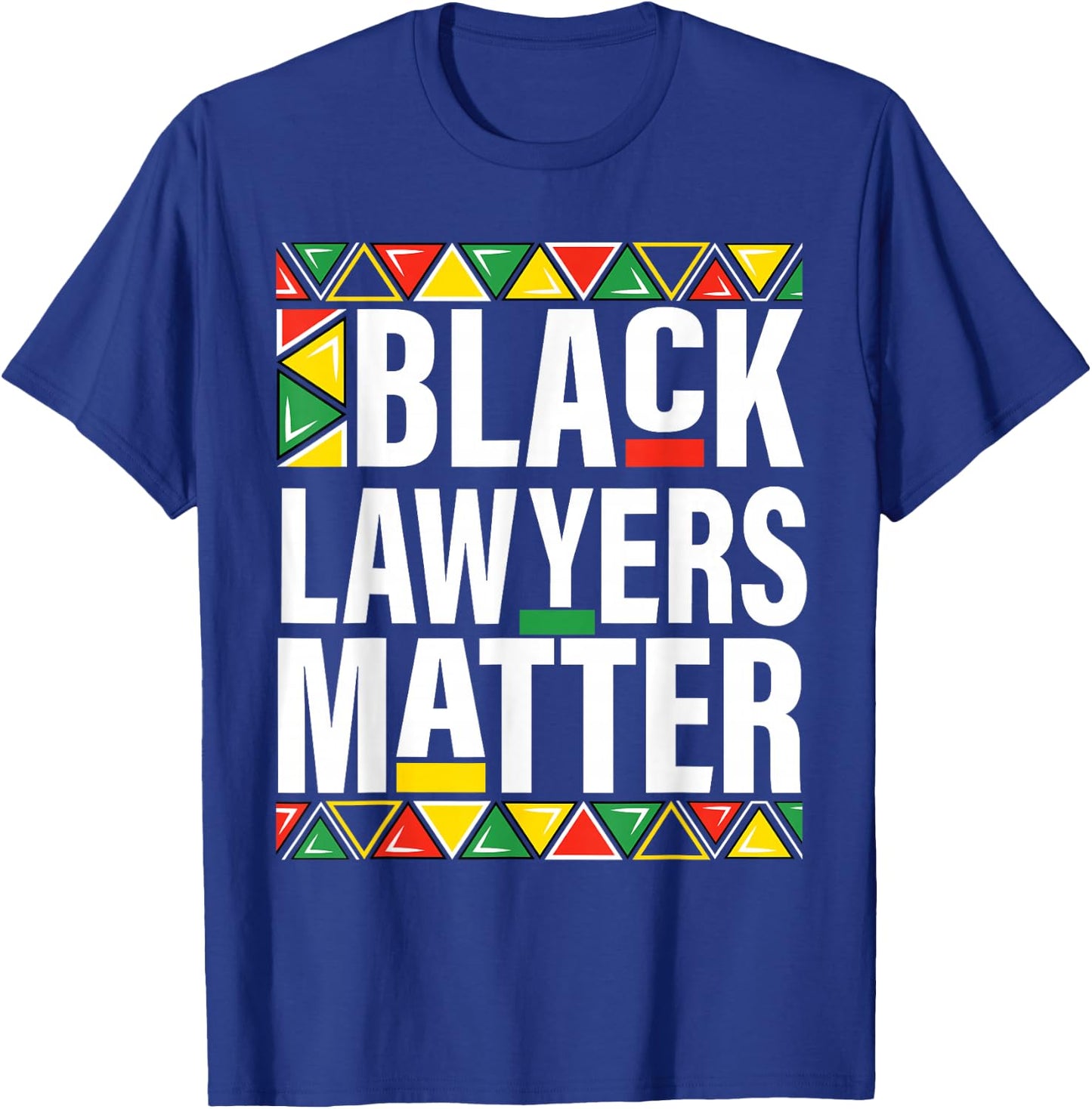 black Lawyers matter black history month pride men women T-Shirt - T-Shirt | Royal