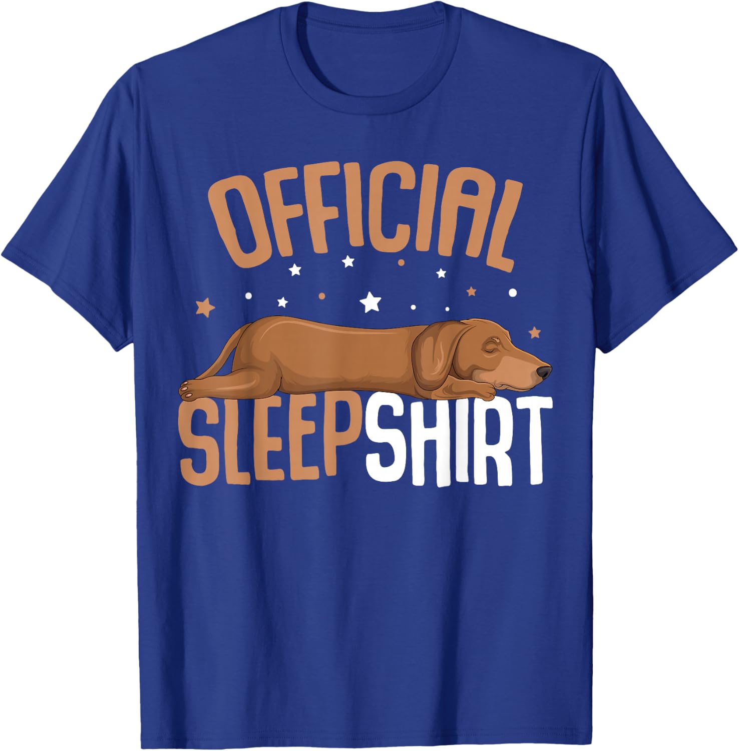 Dachshund Weiner Dog Official Sleepshirt Women Girls Kids T-Shirt - T-Shirt | Royal