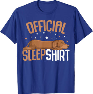 Dachshund Weiner Dog Official Sleepshirt Women Girls Kids T-Shirt - T-Shirt | Royal