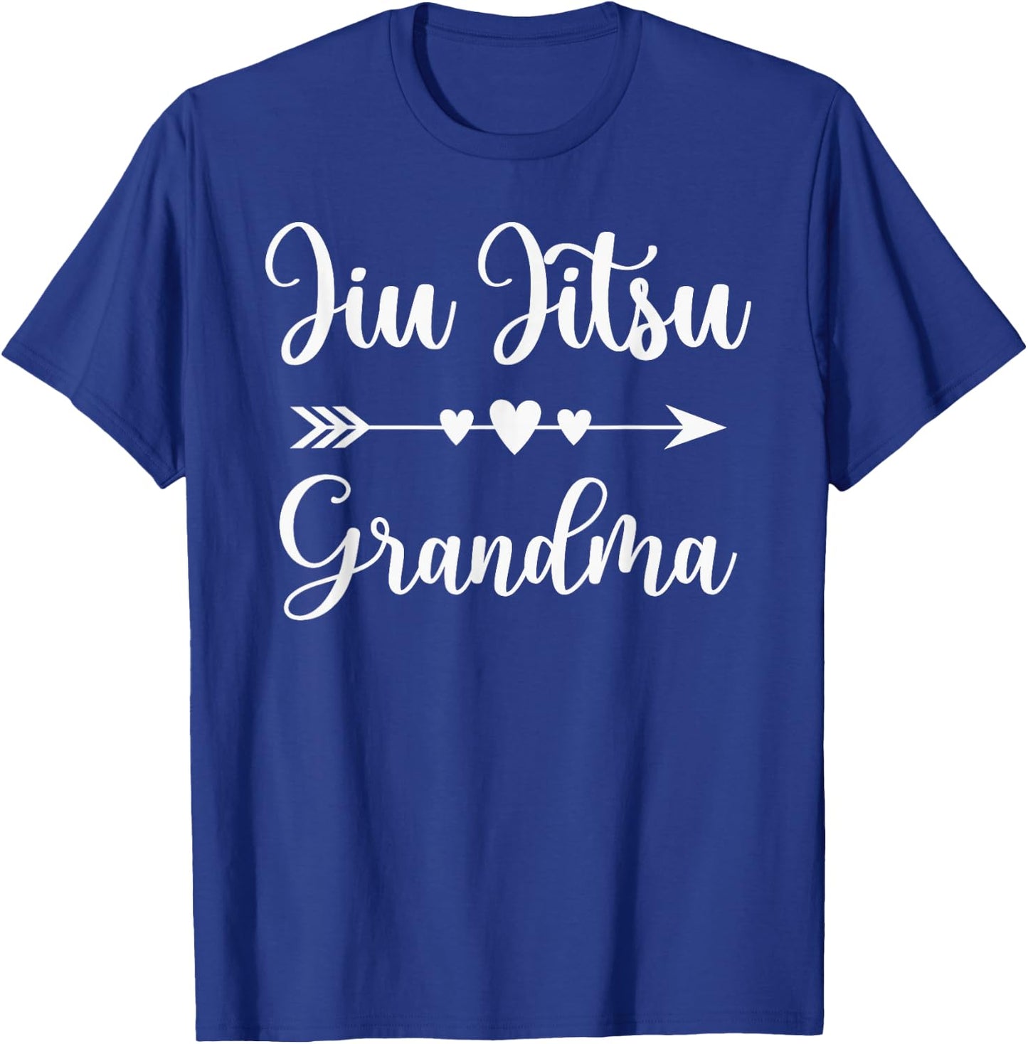 Jiu Jitsu Grandma Jiu Jitsu Lover Gift Jiu Jitsu Grandmother T-Shirt - T-Shirt | Royal