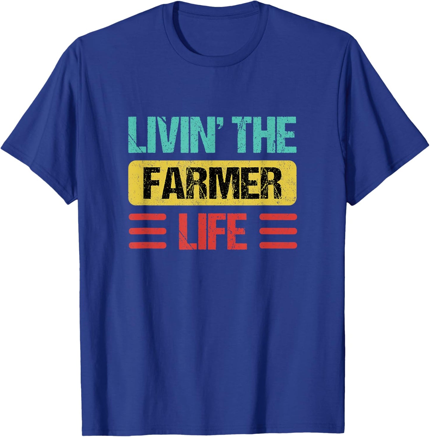 Farmer Name T-Shirt - T-Shirt | Royal