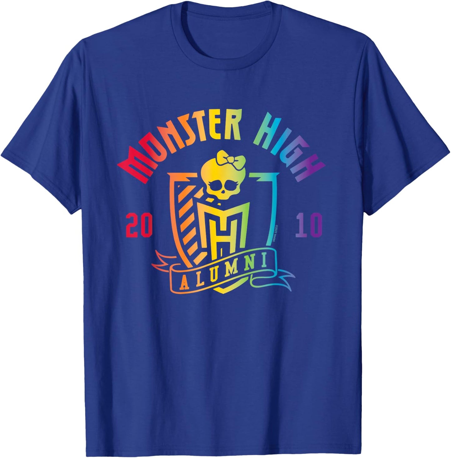 Monster High - Alumni Pride Crest T-Shirt - T-Shirt | Royal