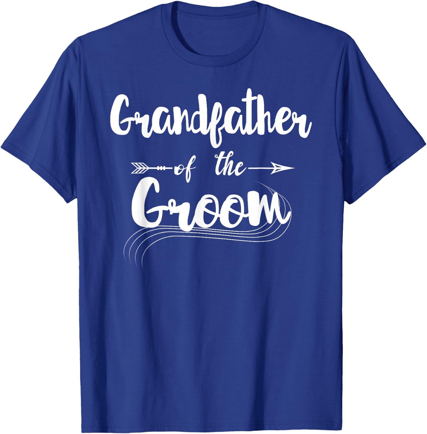 Grandfather of the Groom - Wedding Party T-Shirt - T-Shirt | Royal