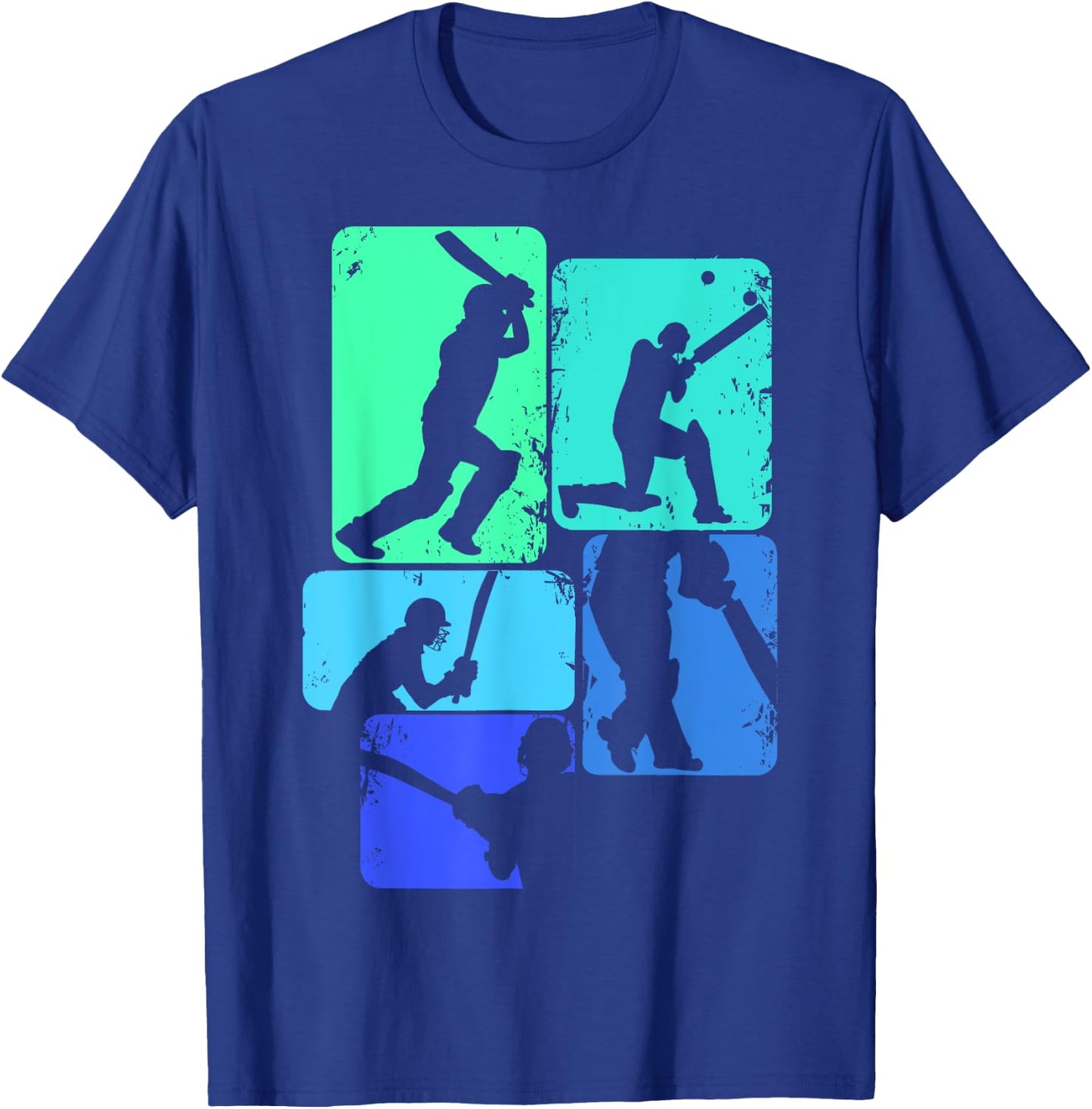 Cricket Boys Kids Men Youth T-Shirt - T-Shirt | Royal