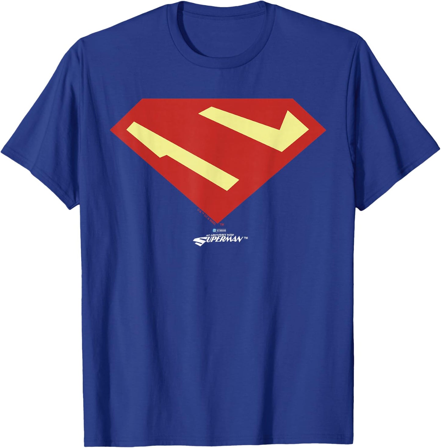 My Adventures with Superman Shield T-Shirt - T-Shirt | Royal