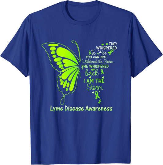 Lyme Disease I am the Storm T-Shirt - T-Shirt | Royal