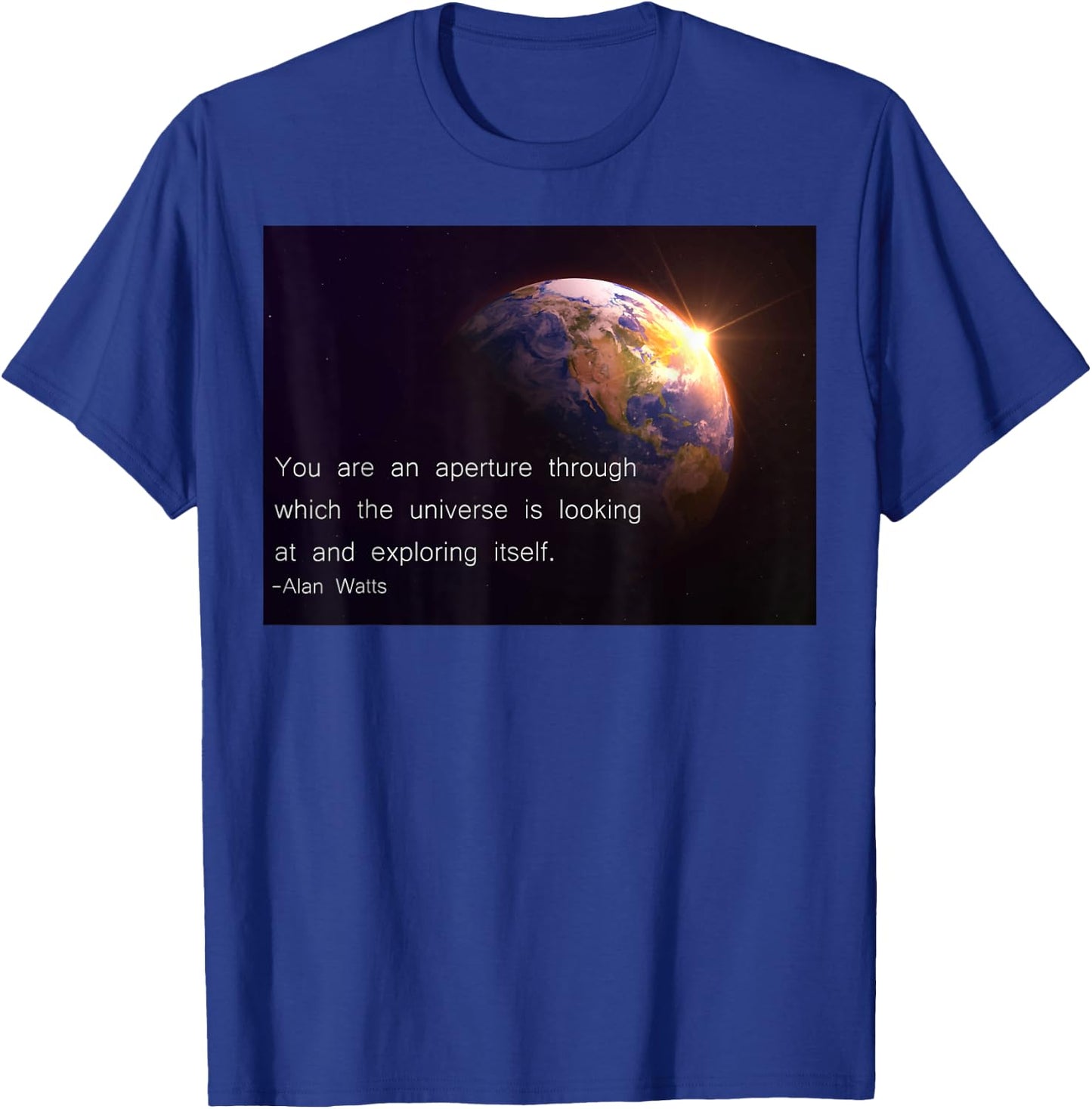 Alan Watts Best Quote Spiritual Gift Buddhist Lovers T-Shirt - T-Shirt | Royal