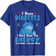 I Have Diabetes I Don't Have The Energy Diabetes Awareness T-Shirt - T-Shirt | Royal